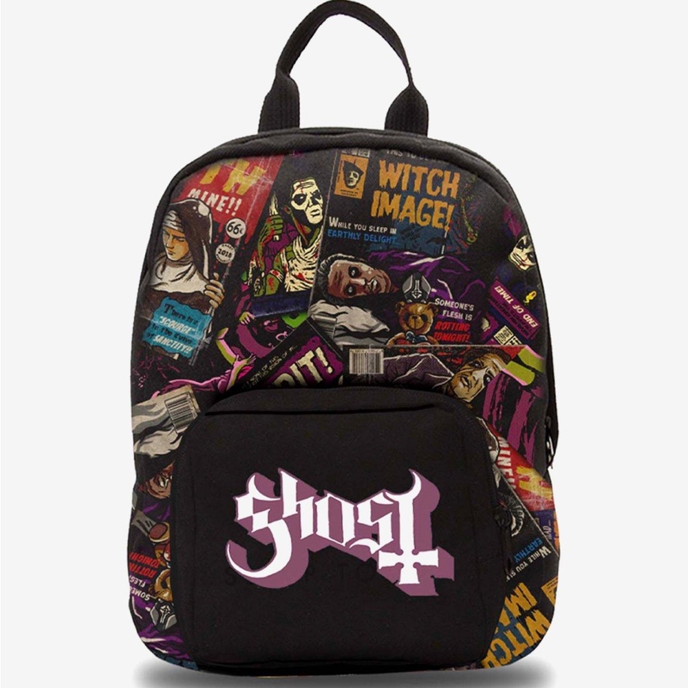 Ghost Magazines‎ Mini Backpack Hot Topic Papa Eme… - image 1